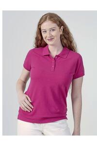 Produktfoto JHK Damen Kurzarm Poloshirt aus Baumwolle bis Größe 3XL