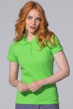 Produktfoto JHK Damen Kurzarm Poloshirt aus Baumwolle bis Größe 3XL