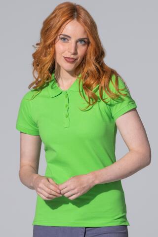 Produktansicht: JHK Damen Kurzarm Poloshirt aus Baumwolle bis Größe 3XL Produktansicht: JHK Damen Kurzarm Poloshirt aus Baumwolle bis Größe 3XL