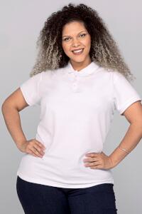 Produktfoto JHK Curves Damen Poloshirt in großen Größen bis 4XL