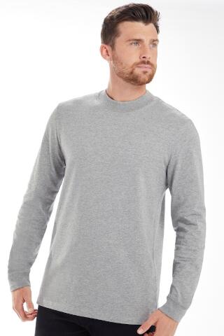 Produktansicht: Mantis Unisex Langarmshirt aus schwerer Bio-Baumwolle
