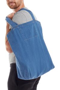 Produktfoto Mantis Jeans Stoff Einkaufstasche aus Bio Baumwolle