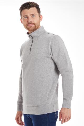 Produktansicht: Mantis Unisex Sweatshirt mit Reißverschluss Produktansicht: Mantis Unisex Sweatshirt mit Reißverschluss
