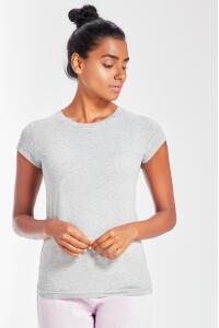 Produktfoto Mantis Damen T-Shirt aus organischer Baumwolle mit aufgerollten Ärmeln