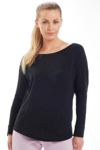 Produktfoto Mantis leichtes, lockeres Damen T Shirt mit langen Ärmeln