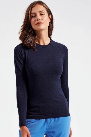 Produktansicht: PW eng anliegendes Damen Langarmshirt Produktansicht: PW eng anliegendes Damen Langarmshirt