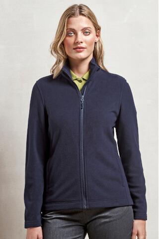 Produktansicht: Premier leichte Damen Fleecejacke mit Stehkragen Produktansicht: Premier leichte Damen Fleecejacke mit Stehkragen