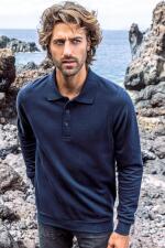 Produktfoto Promodoro Herren Polo Sweater mit Kragen und Knöpfen bis 3XL