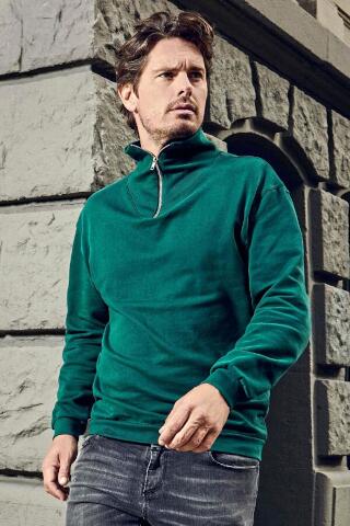 Produktansicht: Promodoro Baumwoll Sweatshirt mit Reißverschluss Produktansicht: Promodoro Baumwoll Sweatshirt mit Reißverschluss