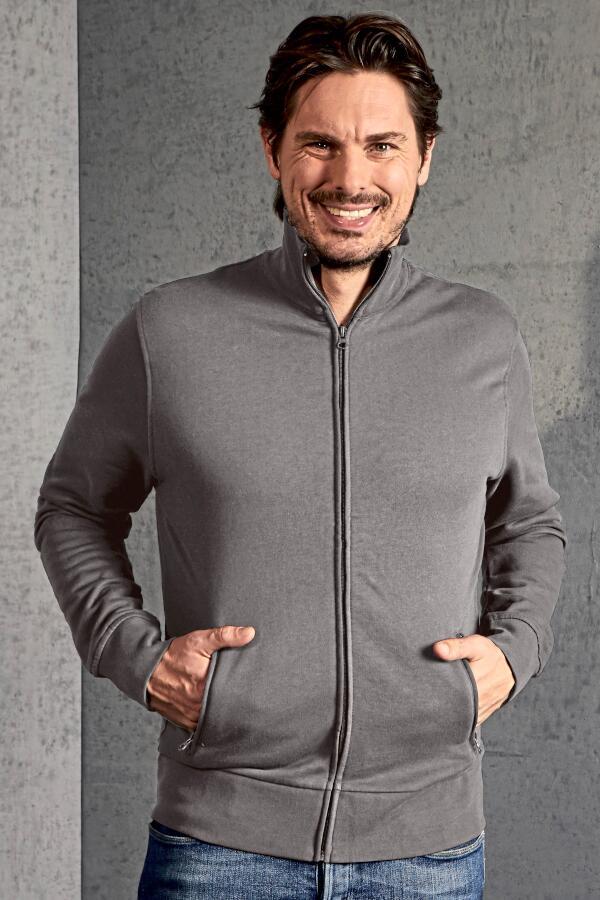 Produktansicht: Promodoro Herrenjacke aus 100% Baumwolle mit Stehkragen bis 5XL Produktansicht: Promodoro Herrenjacke aus 100% Baumwolle mit Stehkragen bis 5XL