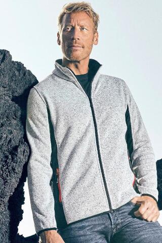 Produktansicht: Promodoro Herren Strickfleecejacke bis Größe 5XL