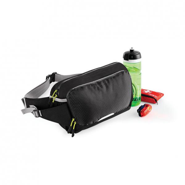 Nomadix Bauchtasche – Aus Recyceltem Nylon, Wasserabweisend, 2 Liter Fassungsvermögen – Verstellbar Als Hüft- Oder Umhängetasche