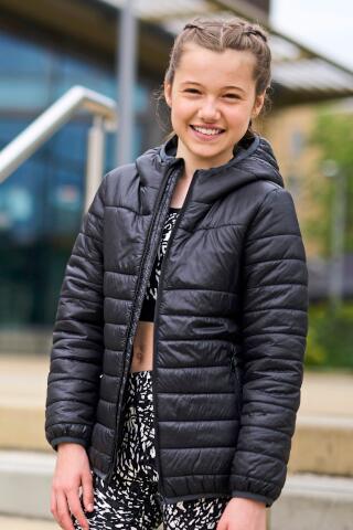 Produktansicht: Regatta leichte Kinder Steppjacke mit Kapuze
