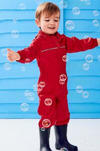 Produktfoto Regatta atmungsaktiver leichter Regen Overall für Kinder bis 5 Jahre