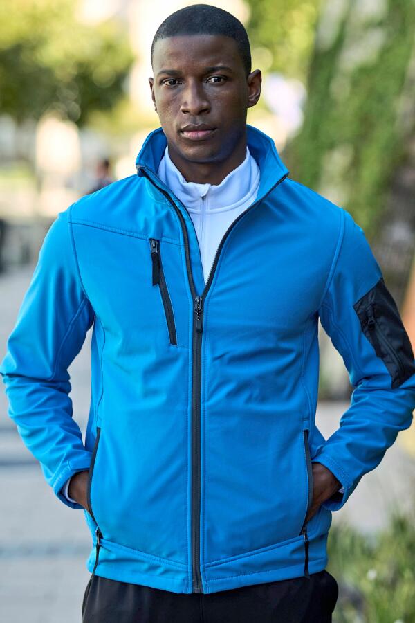 Produktansicht: Regatta Arcola Herren Softshelljacke mit Kontrasten bis Größe 3XL