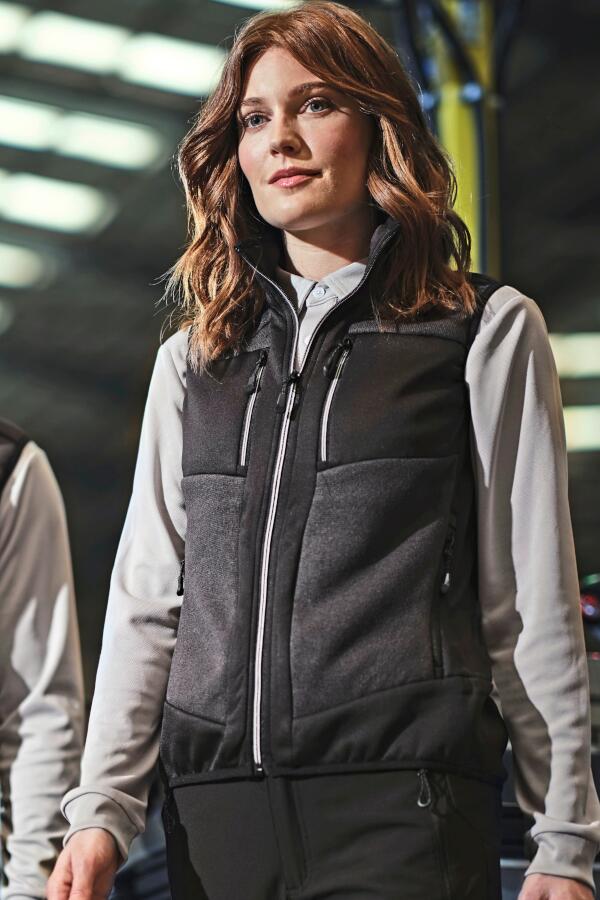 Produktansicht: Regatta E-volve Unisex Fleece-Bodywarmer in Strickoptik