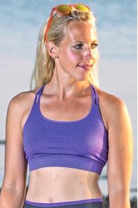 Produktfoto SPIRO bauchfreies Damen Sport- und Fitness Top mit schmalen Trägern