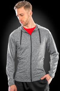 Produktfoto Spiro Herren Sport T-Shirt Jacke mit Kapuze