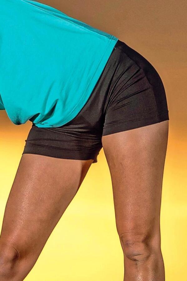 Produktansicht: Spiro kurze, weiche Damen Sporthose Produktansicht: Spiro kurze, weiche Damen Sporthose