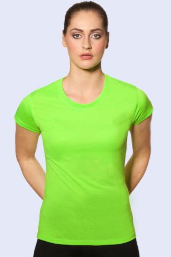 Produktansicht: Starworld einfarbiges Damen Sport T-Shirt Produktansicht: Starworld einfarbiges Damen Sport T-Shirt
