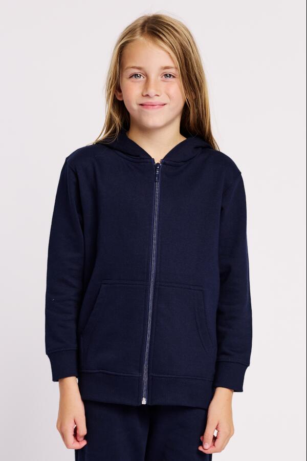 Produktansicht: Neutral Kinder Sweatjacke Fairtrade Bio Baumwolle Produktansicht: Neutral Kinder Sweatjacke Fairtrade Bio Baumwolle