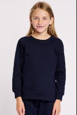 Produktfoto Neutral Kinder Sweatshirt aus Bio-Baumwolle