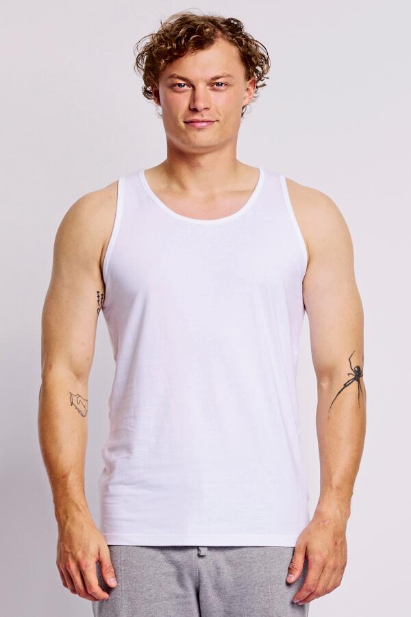 Produktansicht: Neutral ärmelloses Herren Tank T Shirt aus Fairtrade Bio Baumwolle bis Größe 3XL