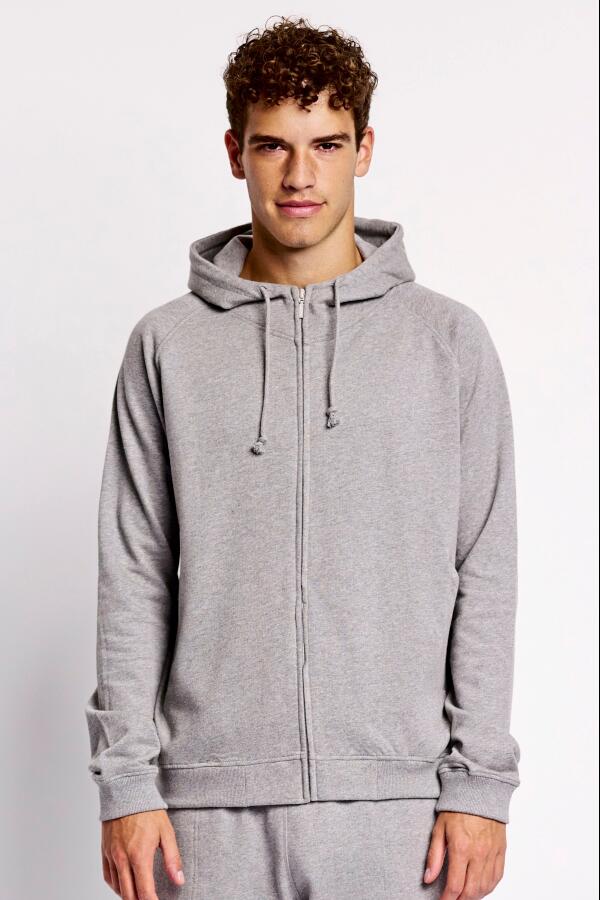 Produktansicht: Neutral Kapuzen Sweatjacke aus Bio-Baumwolle bis Größe 3XL Produktansicht: Neutral Kapuzen Sweatjacke aus Bio-Baumwolle bis Größe 3XL