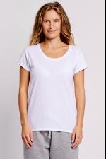 Produktfoto Neutral weites Damen T-Shirt aus Bio-Baumwolle