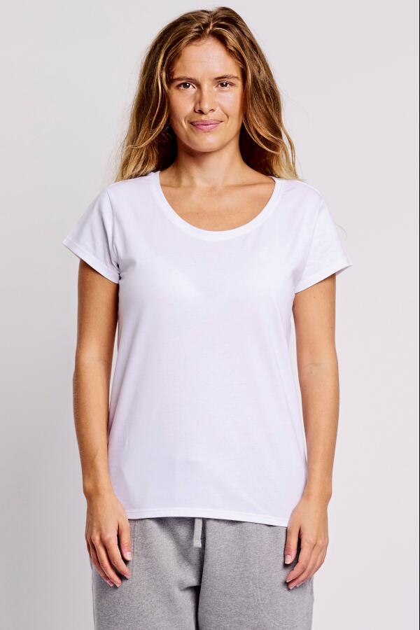 Produktansicht: Neutral weites Damen T-Shirt aus Bio-Baumwolle Produktansicht: Neutral weites Damen T-Shirt aus Bio-Baumwolle