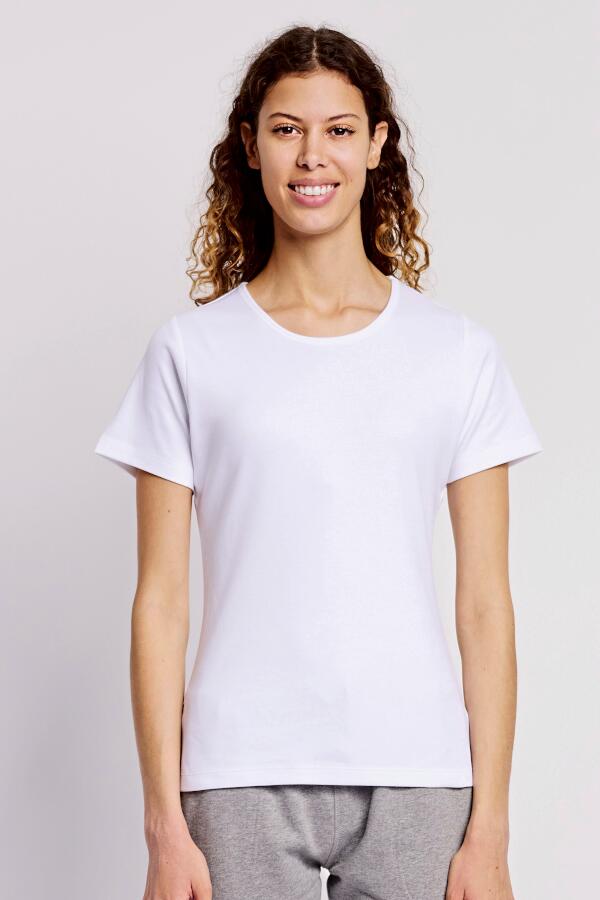 Produktansicht: Neutral Damen Interlock Kurzarm T-Shirt aus Bio-Baumwolle