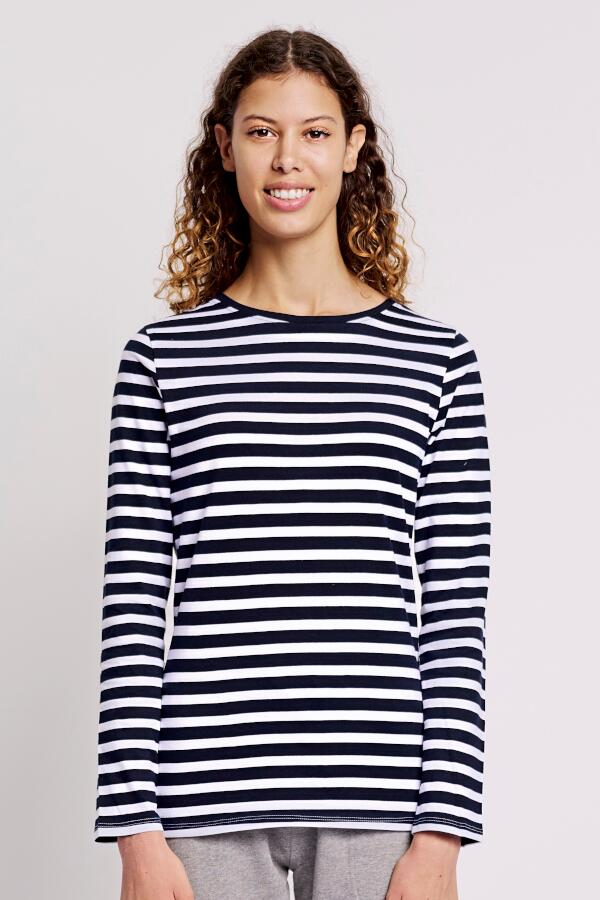 Produktansicht: Neutral Damen Langarm T Shirt aus Fairtrade Bio Baumwolle
