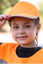 Produktfoto Korntex Kinder Signalkappe in grellen Leuchtfarben