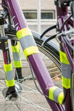 Produktfoto Korntex 4 Fahrrad Reflektoren mit Klettverschluss