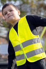 Produktfoto Korntex Kinder Warnweste in Neon orange oder gelb