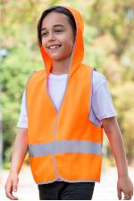 Produktfoto Korntex Kinder Warnweste mit Kapuze