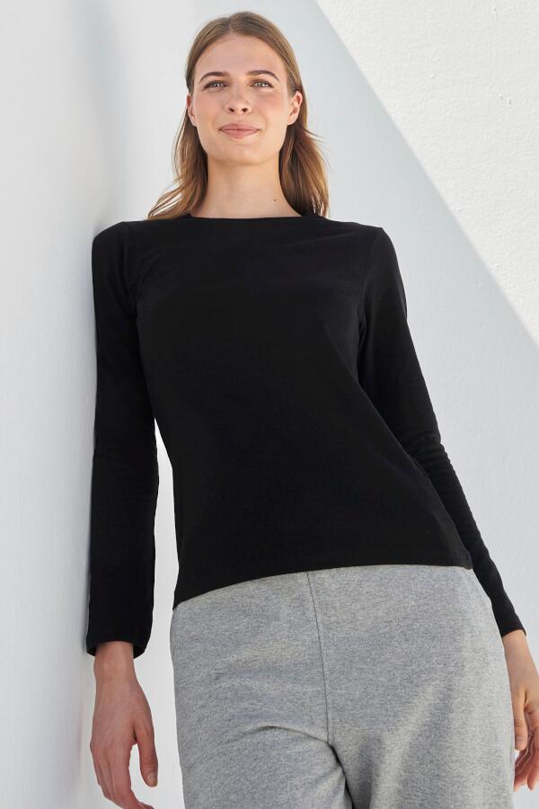 Produktansicht: Skinnifit Feel Good Damen Langarm Stretch T Shirt Produktansicht: Skinnifit Feel Good Damen Langarm Stretch T Shirt