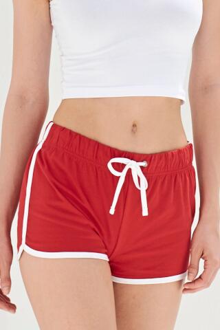 Produktansicht: Skinnifit kurze Damen Retro Shorts (Sweathosen) Produktansicht: Skinnifit kurze Damen Retro Shorts (Sweathosen)