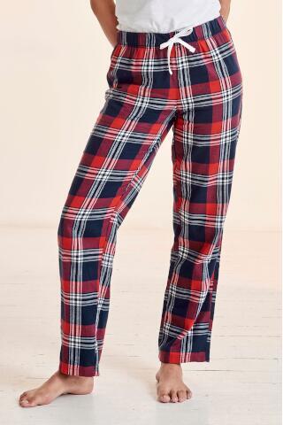 Produktansicht: Skinnifit lange karierte Damen Freizeithose Produktansicht: Skinnifit lange karierte Damen Freizeithose