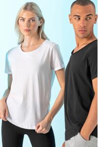 Produktfoto Skinnifit Kurzarm T-Shirt mit weitem Ausschnitt