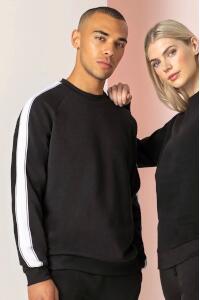 Produktfoto Skinnifit Unisex Sweater mit Kontraststreifen am Ärmel