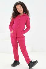 Produktfoto Skinnifit Kinder Sweat Overall Anzug mit Kapuze