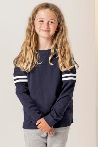 Produktfoto Skinnifit Kinder Langarmshirt mit Streifen auf den Ärmeln