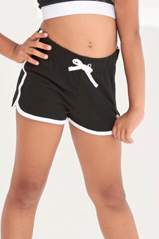 Produktansicht: Skinnifit Kinder Retro Sweat Shorts aus Baumwolle