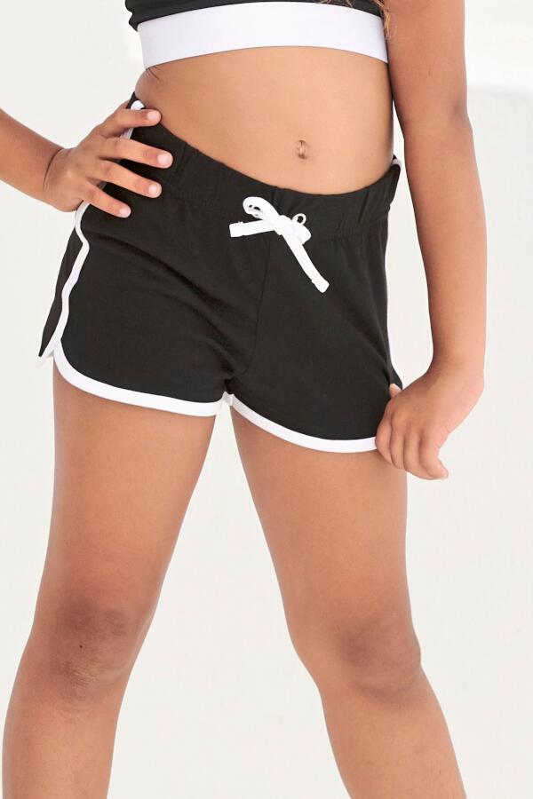 Produktansicht: Skinnifit Kinder Retro Sweat Shorts aus Baumwolle