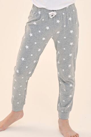 Produktansicht: Skinnifit Kinder Haushose mit Fashion-Print Produktansicht: Skinnifit Kinder Haushose mit Fashion-Print