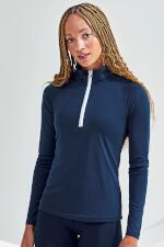 Produktfoto TriDriŽ Damen Langarm Sportshirt mit Reißverschluss