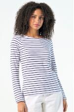 Produktfoto SOL´S Marine gestreiftes Damen Langarm T Shirt