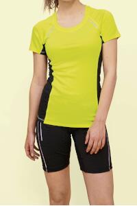 Produktfoto SOL´S Sydney Damen Kurzarm Lauf T Shirt mit Reflektoren