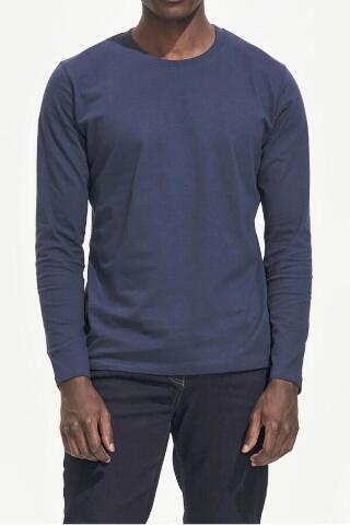 Produktansicht: Sols einfarbiges Herren Langarmshirt bis Größe 4XL